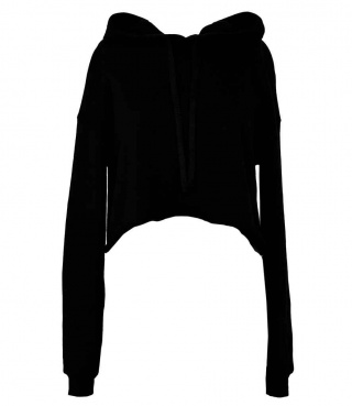 Bella+Canvas BL7502 Bella Ladies Cropped Hoodie